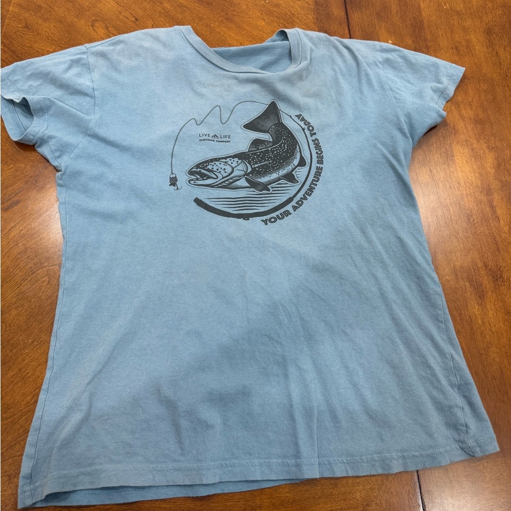 Blue Short Sleeve T-Shirt